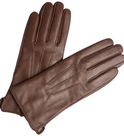 Handsker Og Luffer|Markberg Handsker - Læder/Uld - CariannaMBG - Brandy