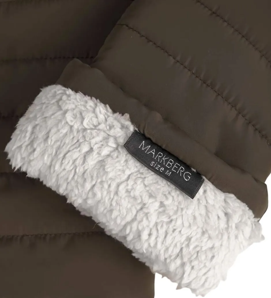 Handsker Og Luffer|Markberg Luffer - CelinaMBG - Mørkebrun