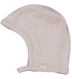 Babyhjelme|MarMar Babyhjelm - Uld - Hoody - Pepple