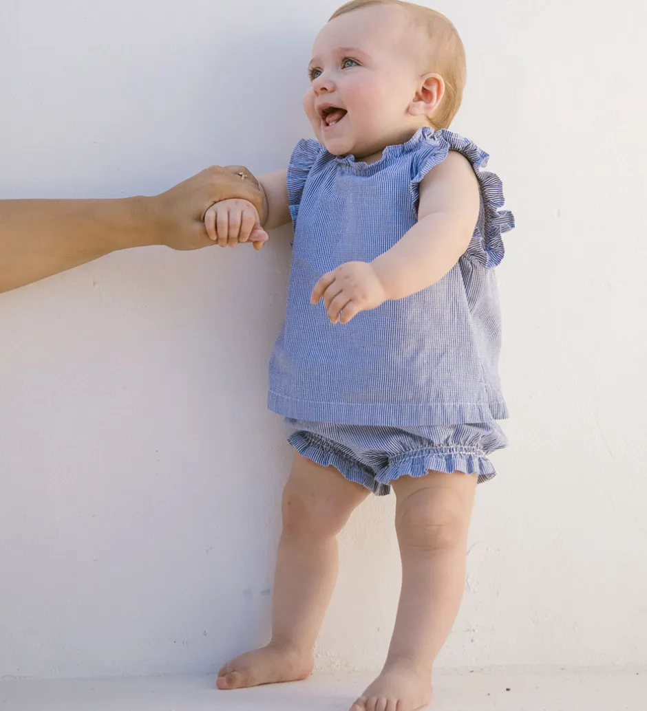 Shorts Og Knickers|MarMar Bloomers - Pava - Navy Stripe