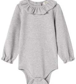 Bodyer|MarMar Body l/æ - Rib/Modal - Brandine - Light Grey Melange