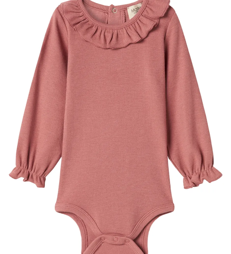 Bodyer|MarMar Body l/æ - Rib/Modal - Brandine - Perished Rose