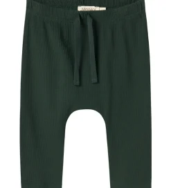 Juletøj|Bukser Og Jeans|MarMar Bukser - Rib/Modal - Pico - Dark Leaf