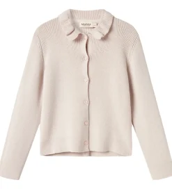 Cardigans|Striktrøjer|MarMar Cardigan - Uld/Bomuld - Tilda - Vanilla