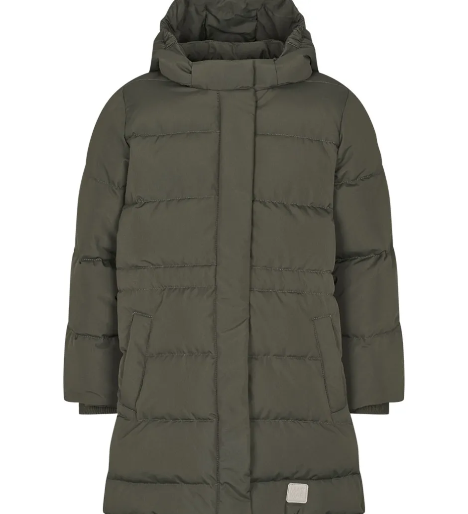 Overgangsjakker|Dunjakker Og Dynejakker|MarMar Dunfrakke - Oxford - Dark Moss