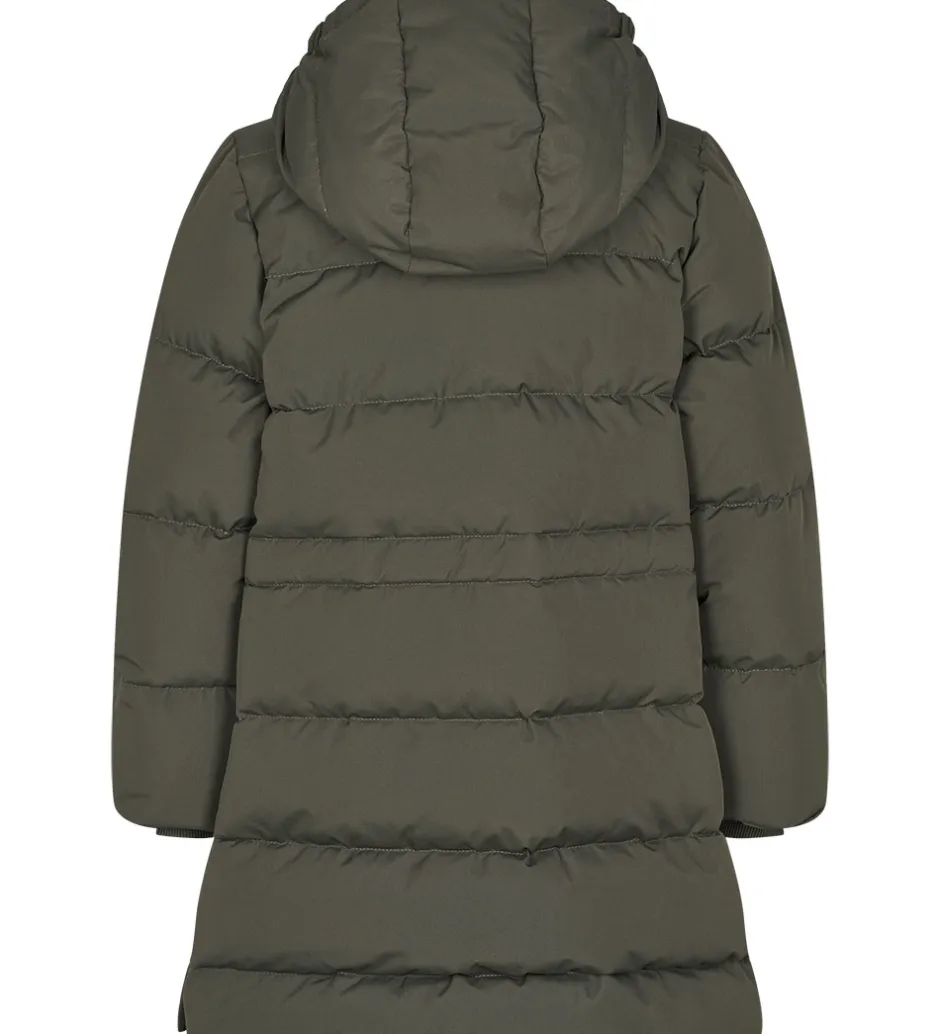 Overgangsjakker|Dunjakker Og Dynejakker|MarMar Dunfrakke - Oxford - Dark Moss