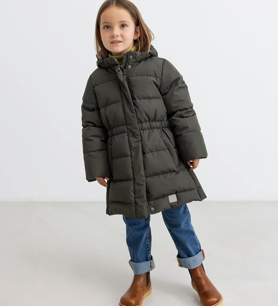 Overgangsjakker|Dunjakker Og Dynejakker|MarMar Dunfrakke - Oxford - Dark Moss