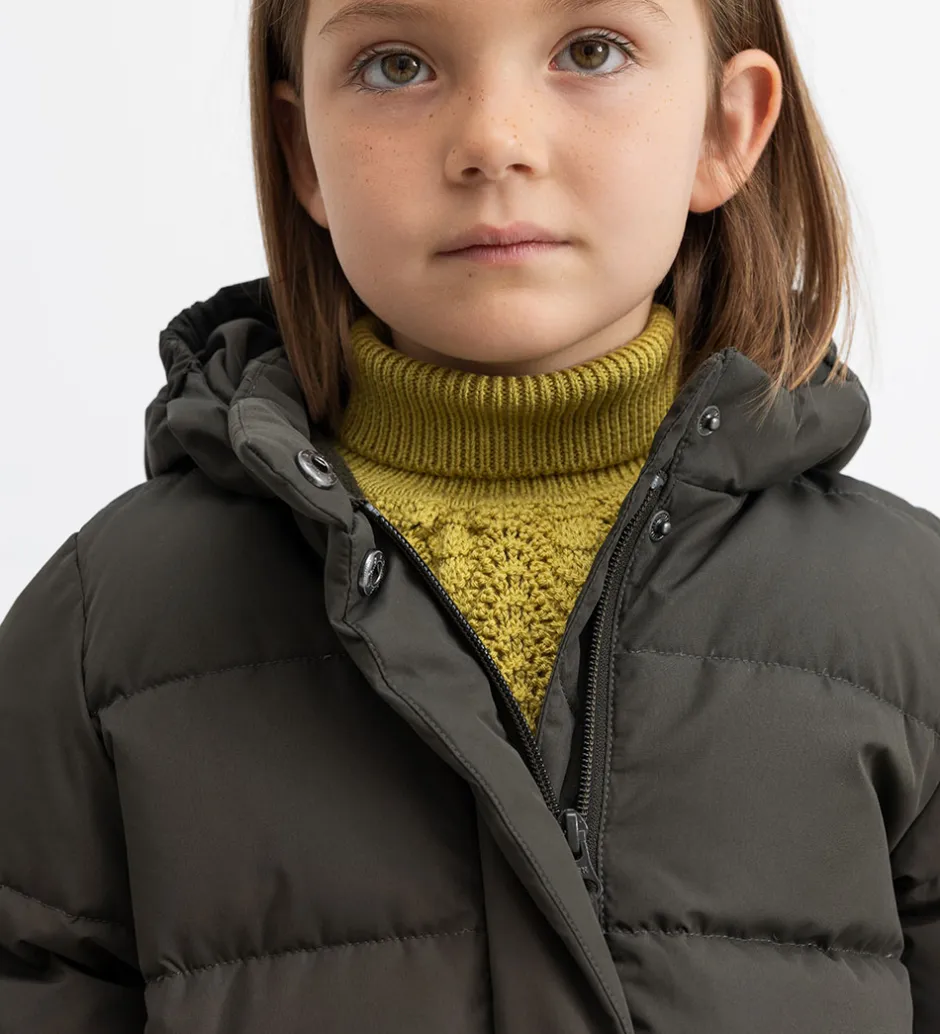 Overgangsjakker|Dunjakker Og Dynejakker|MarMar Dunfrakke - Oxford - Dark Moss