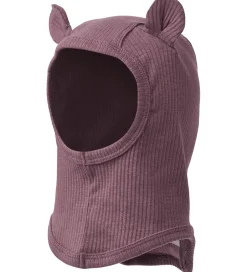 Elefanthuer|MarMar Elefanthue - Rib - Modal - 1-lags - Plum Shadow