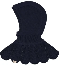 Elefanthuer|MarMar Elefanthue - Uld/Bomuld - 2-lags - Strik - Adalyn - Ink