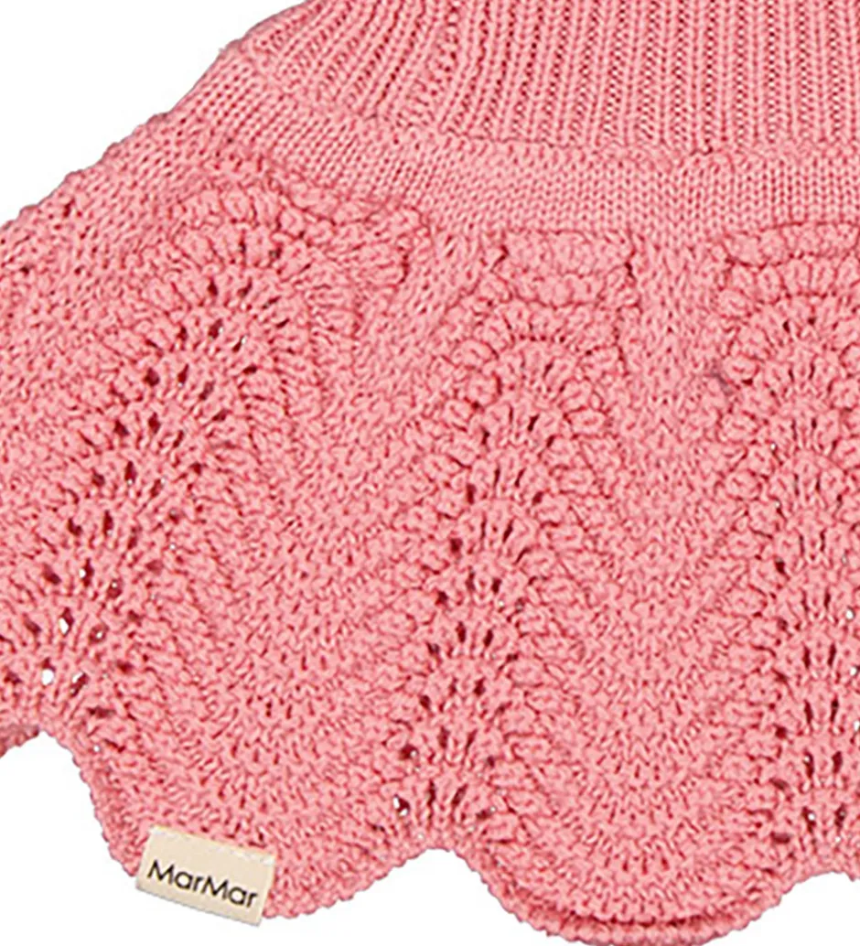 Elefanthuer|MarMar Elefanthue - Uld/Bomuld - 2-lags - Strik - Raspberry