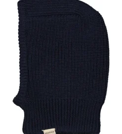 Elefanthuer|MarMar Elefanthue - Uld/Bomuld - 2-lags - Strik - Amaro - Ink