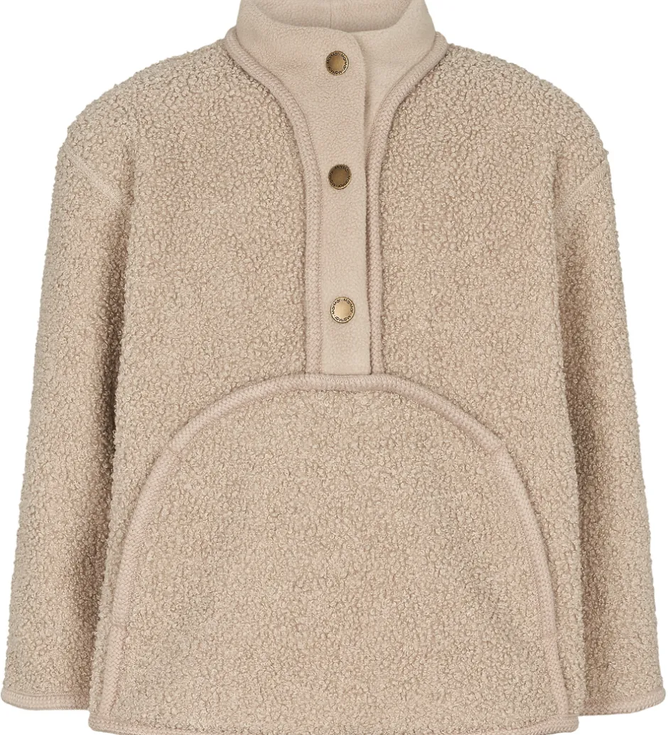 Fleece|MarMar Fleecejakke - Joy - Oyster Grey