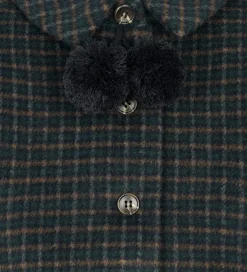 Vinterjakker|MarMar Frakke - Uld/Polyester - Odalyn - Checkered