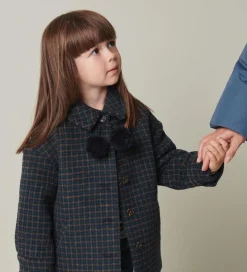 Vinterjakker|MarMar Frakke - Uld/Polyester - Odalyn - Checkered