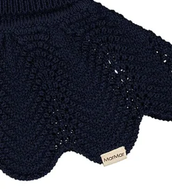 Tørklæder|Halsedisser|MarMar Halsedisse - Uld/Bomuld - Strik - Alani - Ink