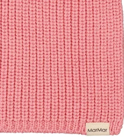 Tørklæder|Halsedisser|MarMar Halsedisse - Uld/Bomuld - Rib - Strik - Arni - Raspberry