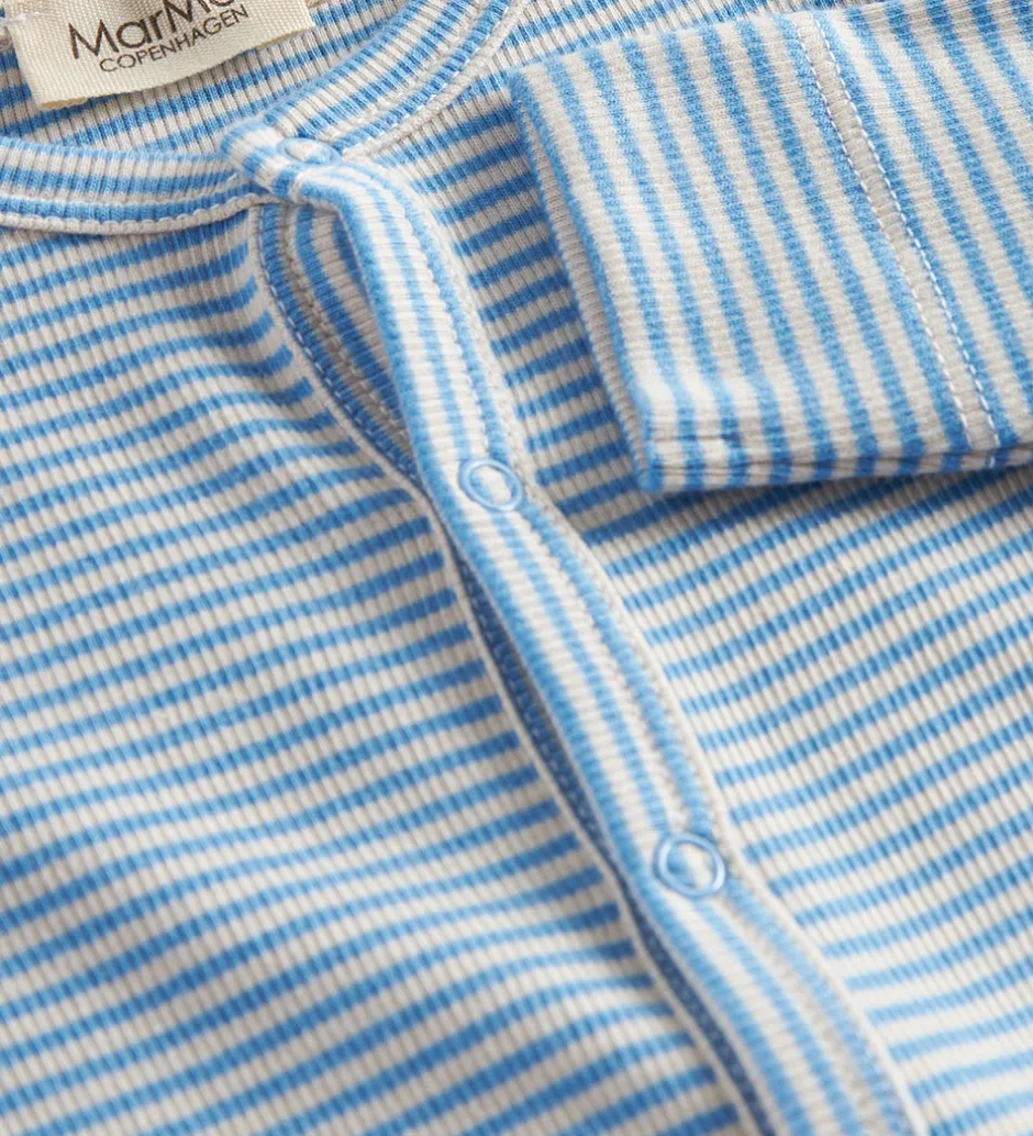 Heldragter|MarMar Heldragt - Rib - Modal - Ruka - Blue Stripe