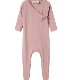 Heldragter|MarMar Heldragt m. Fødder - Modal - Rib - Rubetta - Soft Berry