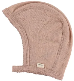 Babyhjelme|MarMar Hjelm - Hoody - Uld - Burnt Rose