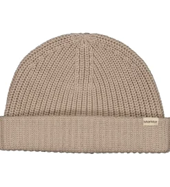 Huer Og Hatte|MarMar Hue - Bomuld/Uld - Atlas - Oyster Grey