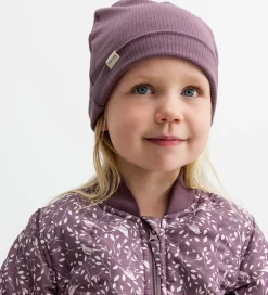 Huer Og Hatte|MarMar Hue - Rib - Modal - Plum Shadow