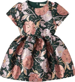 Kjoler|Juletøj|MarMar Kjole - Jacquard - Doreen - Winter Bouquet