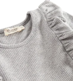 Kjoler|MarMar Kjole - Rib/Modal - Dikte - Light Grey Melange