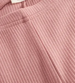 Leggings|MarMar Leggings - Rib - Modal - Rose Parfait