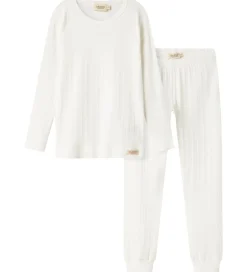 Nattøj|MarMar Nattøj - Gentle White m. Hulmønster