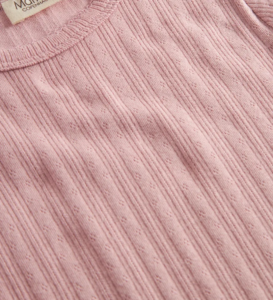 Nattøj|MarMar Nattøj - Soft Berry m. Hulmønster