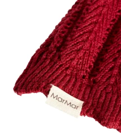 Juletøj|MarMar Nissehue - Strik - Alfen - Hibiscus Red