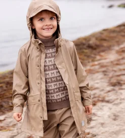 Regntøj|MarMar Regnbukser - PU - Olaf - Sepia Brown