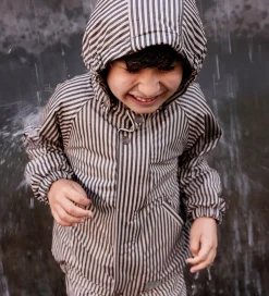Regntøj|MarMar Regntøj m. Seler - PU - Oddy - Brown Stripe