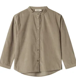 Skjorter|MarMar Skjorte - Fløjl - Torben - Mud