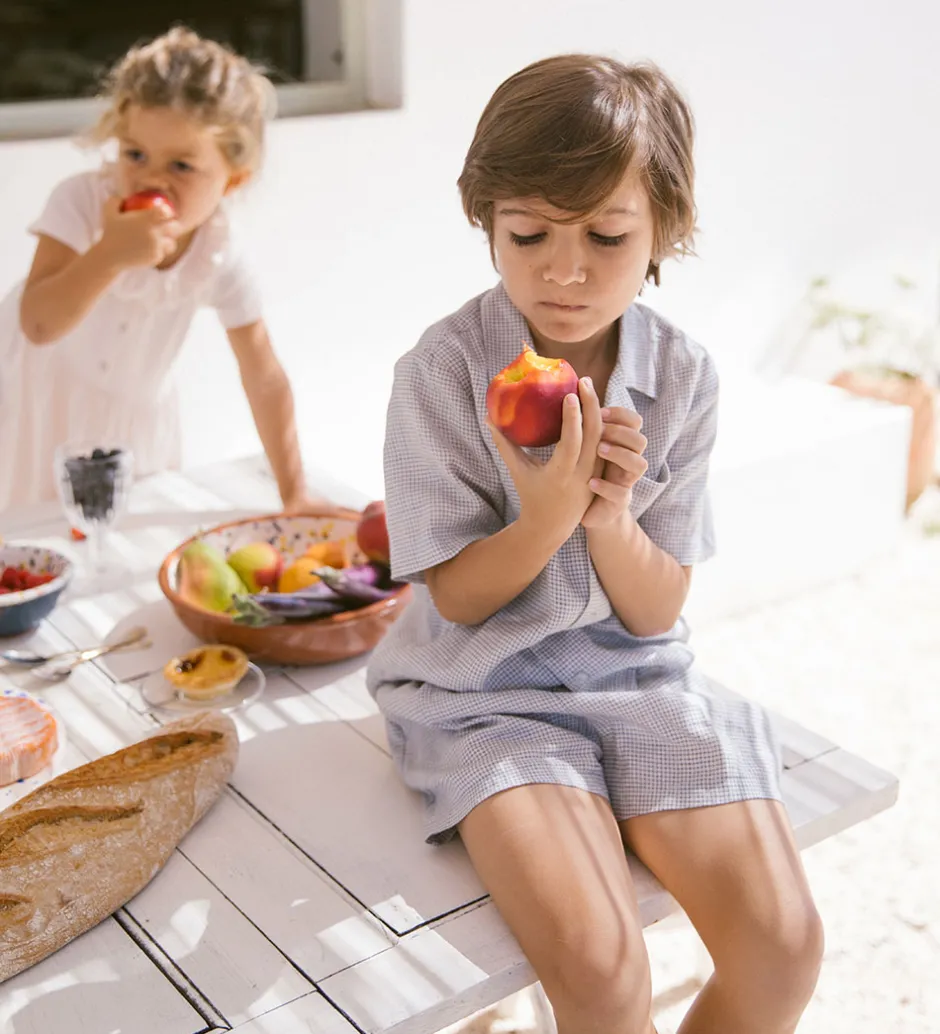 Skjorter|MarMar Skjorte - Hør - Tage - Mini Check