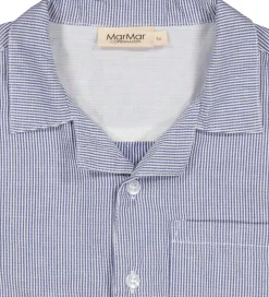 Skjorter|MarMar Skjorte - Tage - Navy Stripe