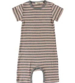 Sommerdragter|MarMar Sommerdragt - Rib - Rosa/Gråstribet