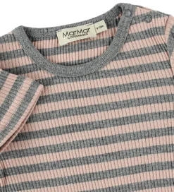 Sommerdragter|MarMar Sommerdragt - Rib - Rosa/Gråstribet