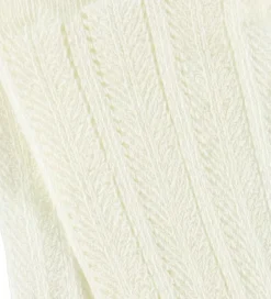 Strømpebukser|MarMar Strømpebukser - Hulmønster - Pointelle - Gentle White