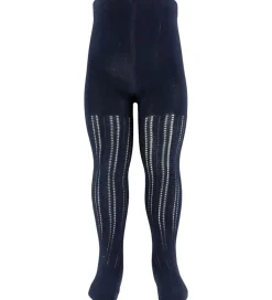 Strømpebukser|MarMar Strømpebukser - Pointelle - Dark Night
