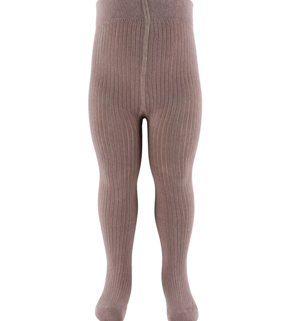Strømpebukser|MarMar Strømpebukser - Rib - Mauve