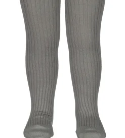 Strømpebukser|MarMar Strømpebukser - Rib - Grey Melange
