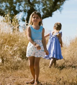 Toppe|MarMar Top - Rib - Modal - Tamar - Heavenly Blue