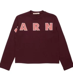 T-Shirts|Marni Bluse - Berry Jam m. Logo