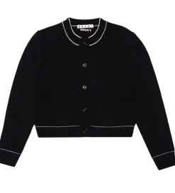 Striktrøjer|Marni Cardigan - Uld - Sort