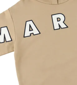 Hættetrøjer|Marni Hættetrøje - Cardboard Beige m. Logo