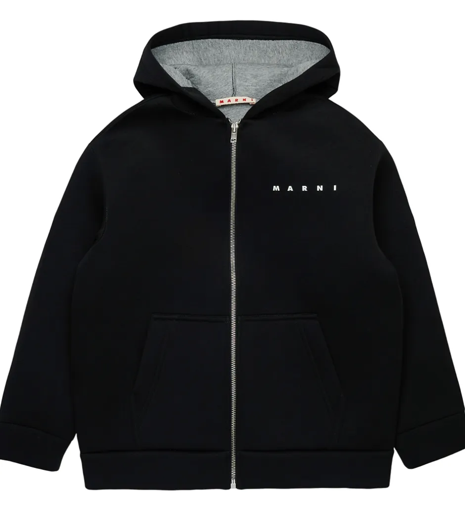 Cardigans|Marni Jakke - Neopren - Sort