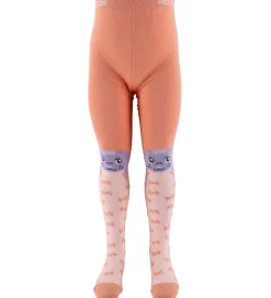 Strømpebukser|Melton Strømpebukser - Rabbit - Peach Pink