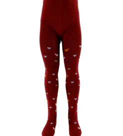 Strømpebukser|Melton Strømpebukser - Wild Hearts - Sundried Tomato